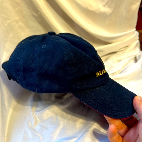 US Marines Military USMC Armed Forces Blue Ball Cap Baseball Hat - Picture 2 of 5